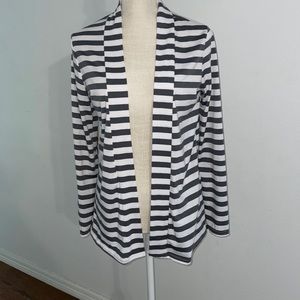 Stripped cardigan. Size large